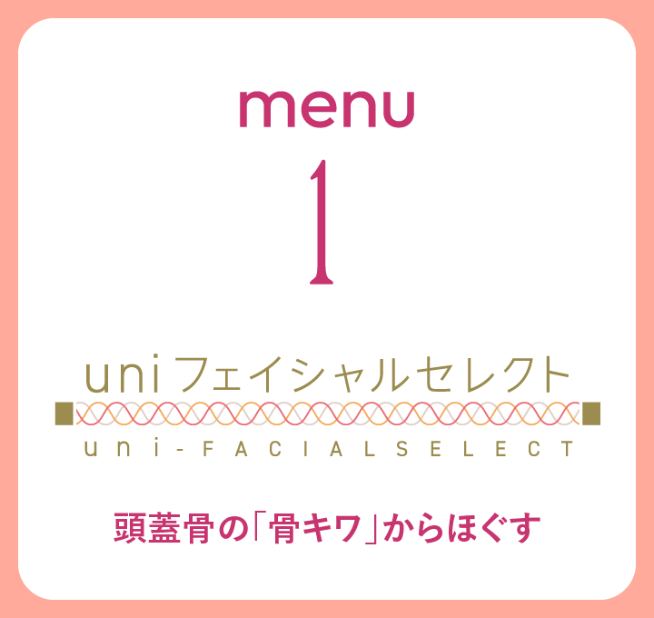 uniフェイシャルセレクト